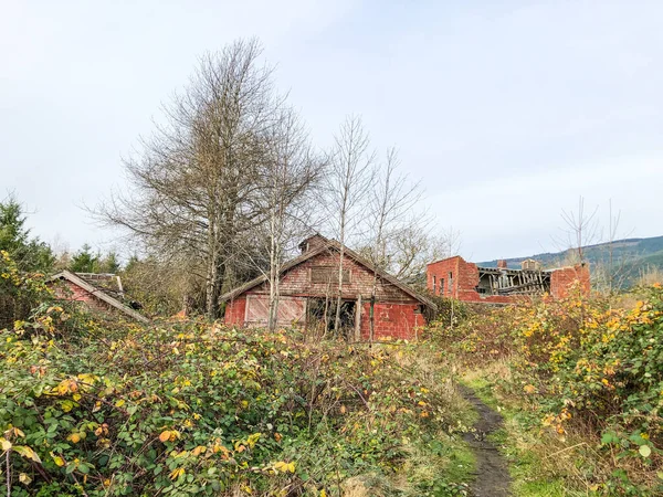 北部州立医院 Northern State Hospital 是华盛顿Sedro Woolley的一个历史性医院校园 被列入国家史迹名录 — 图库照片