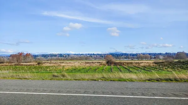 Vallée Skagit Trouve Dans Nord Ouest État Washington Aux États — Photo