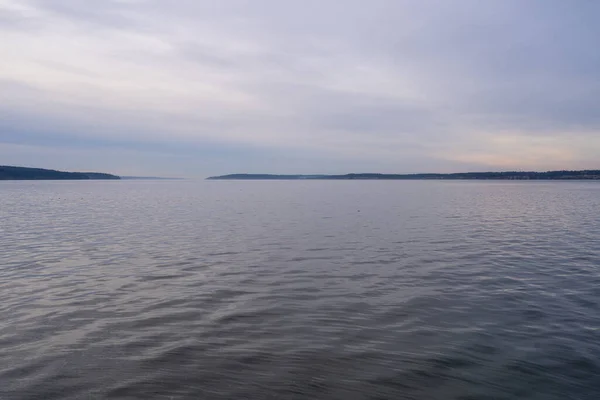 Saratoga Passage Ligt Puget Sound Tussen Whidbey Island Camano Island — Stockfoto