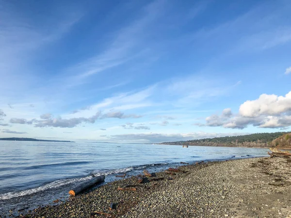 Carkeek Park Parque Hectares Localizado Bairro Broadview Seattle Washington Parque — Fotografia de Stock