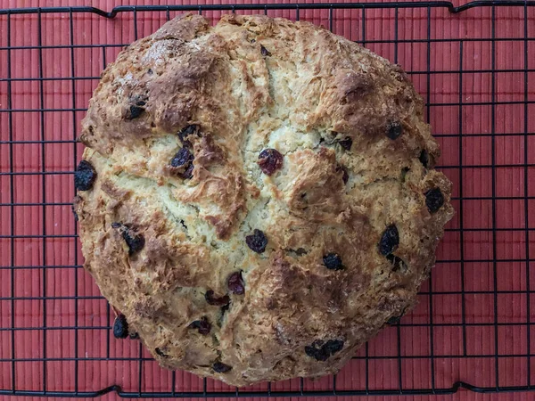 Sodabrot Ist Eine Sorte Von Schnellem Brot Das Traditionell Einer — Stockfoto