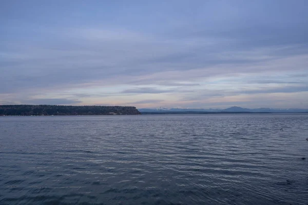 Jalur Saratoga Berada Puget Sound Antara Pulau Whidbey Dan Pulau — Stok Foto