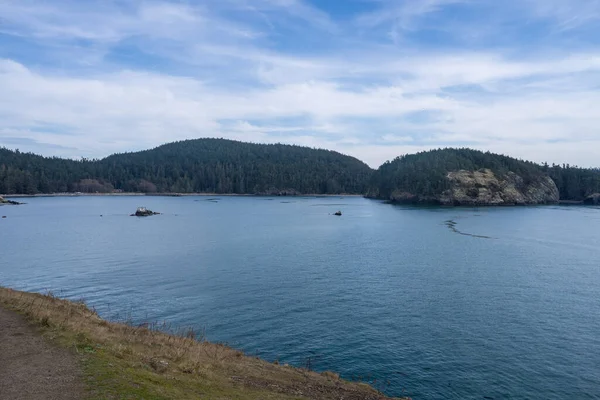 Rosario Beach Cai Dentro Ilha Fidalgo Parcela Deception Pass State — Fotografia de Stock