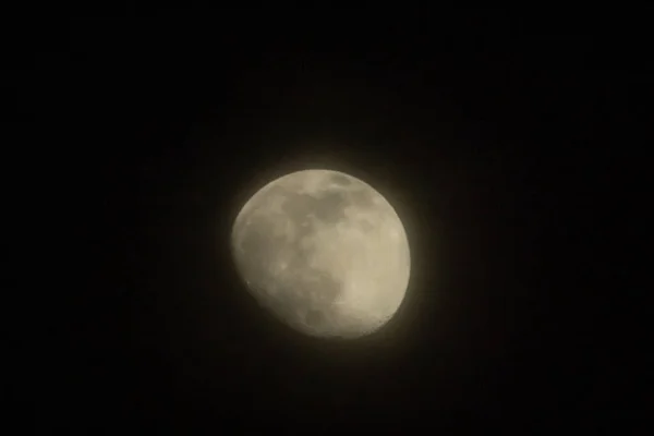 Vollmond April Ist Als Rosafarbener Mond Bekannt Aber Wird Seine — Stockfoto