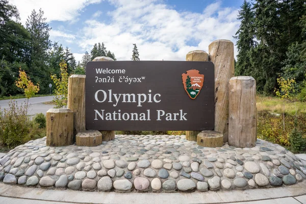 Olympijský Národní Park Národní Park Spojených Států Který Nachází Státě — Stock fotografie