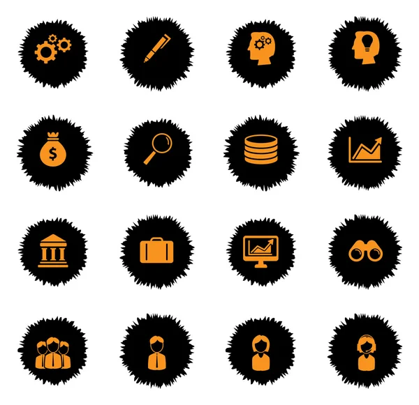 Office simply icons — Stock Vector