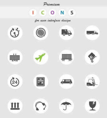 Simgeler nakliye kargo ayarla