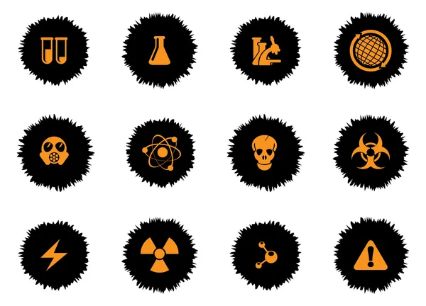 Wetenschap icons set — Stockvector