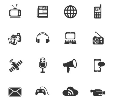 Medya Icon set
