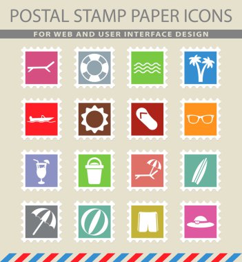 Sadece simgeleri plaj