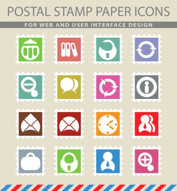 siyah office simge seti