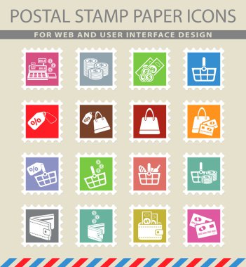 Pazarlama ve e-ticaret Icon set