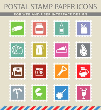 Yemek ve mutfak sadece simgeleri