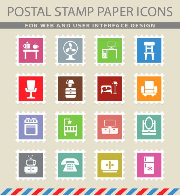 Mobilya sadece simgeleri