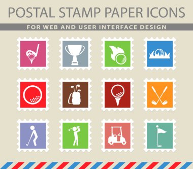 Sadece simgeleri golf