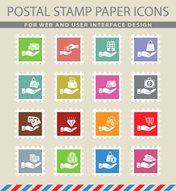 el ve para simgesi seti