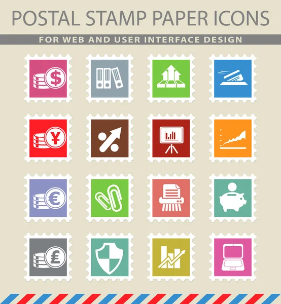 İş ve Finans Web Simgeler 