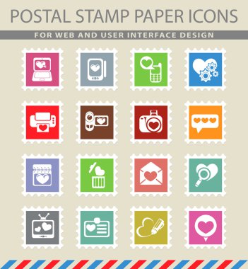 aşk mesajları Icon set