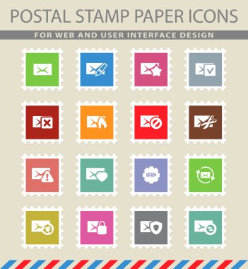 Posta ve zarf simgeleri ayarlandı