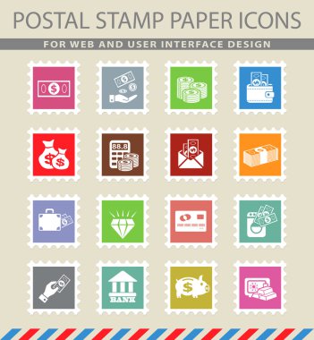 el ve para simgesi seti