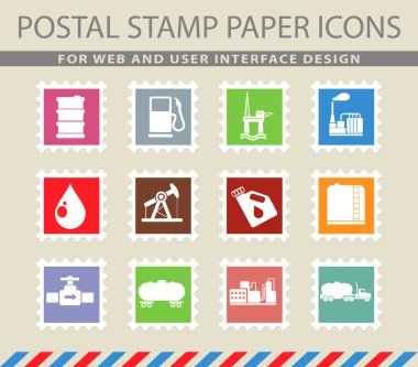 Petrol ve petrol sanayi nesnelerin simgeleri