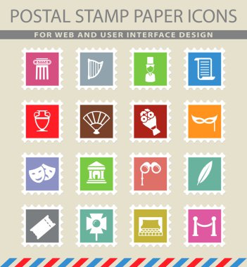 Tiyatro sadece simgeleri