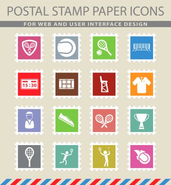 Tenis sadece simgeleri