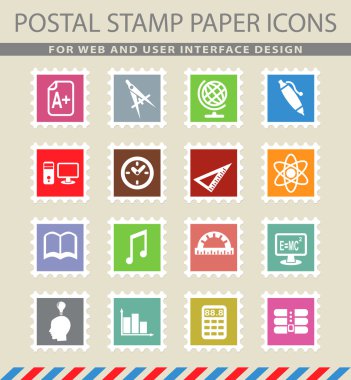 eğitim simgesi seti