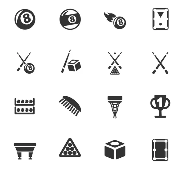 Bilardo Icon set