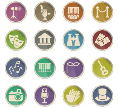 Tiyatro Icon set