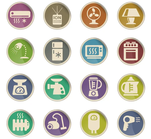 ev aletleri Icon set
