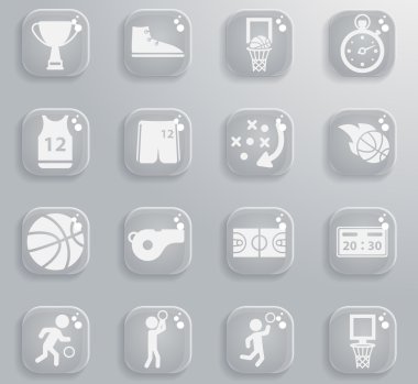 Basketbol sadece simgeleri