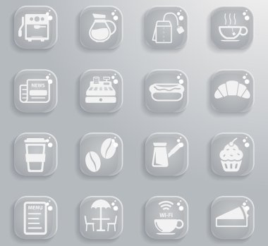 Cafe sadece simgeleri