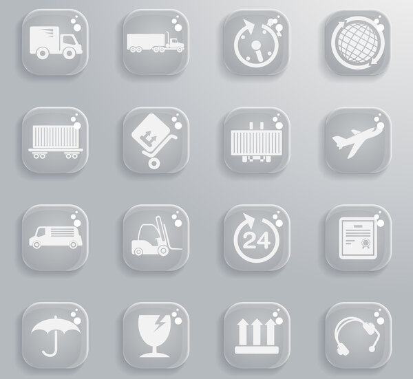 Cargo shipping symbols