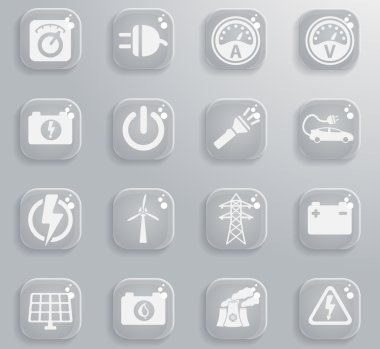 Elektrik sadece simgeleri