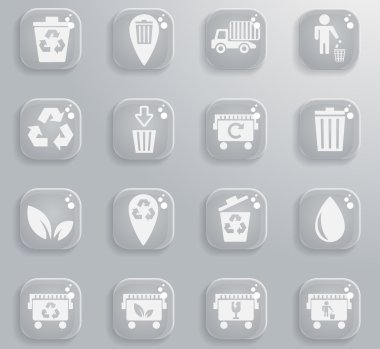 Çöp sadece simgeleri