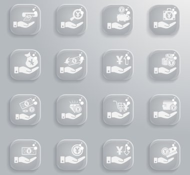 el ve para simgesi seti