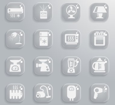 ev aletleri Icon set