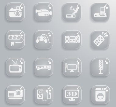 ev aletleri Icon set