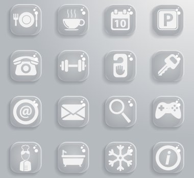 Otel sadece simgeleri