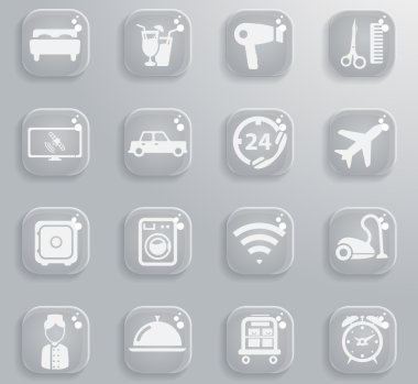 Otel sadece simgeleri