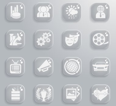 Medya Icon set vektör