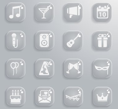 Sadece simgeleri parti