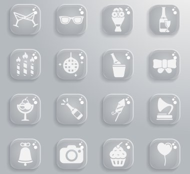 Sadece simgeleri parti