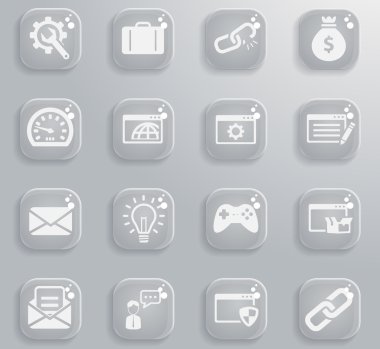 SEO ve geliştirme sadece simgeleri