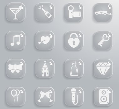 Sadece simgeleri düğün