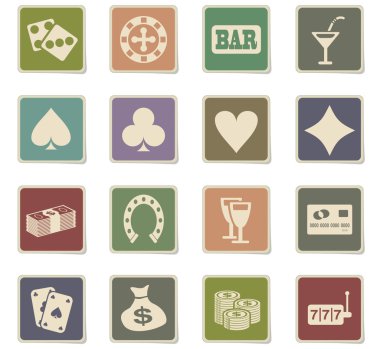 Casino Icon set