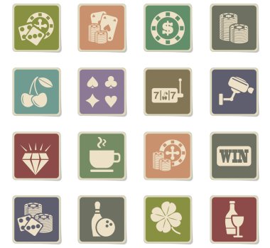 Casino Icon set