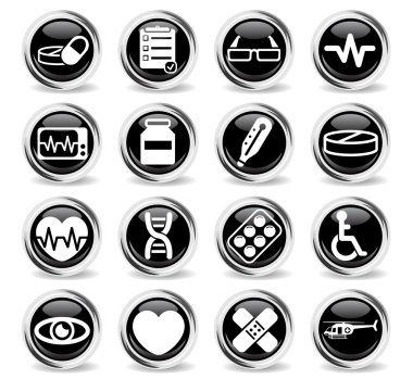 Tıbbi sadece simgeleri