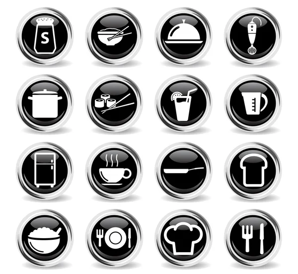 Yemek ve mutfak sadece simgeleri